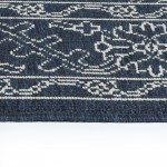 Kaleen Sunice Collection SUN01-22 Navy Throw Rug 1'9" x 3'