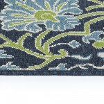 Kaleen Sunice Collection SUN02-22 Navy Throw Rug 1'9" x 3'