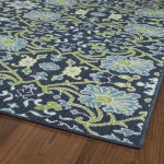 Kaleen Sunice Collection SUN02-22 Navy Throw Rug 1'9" x 3'