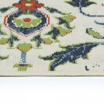 Kaleen Sunice Collection Light Ivory Throw Rug 1'9" x 3'