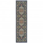 Kaleen Sunice Collection Dark Lime Green Throw Rug 1'9" x 3'