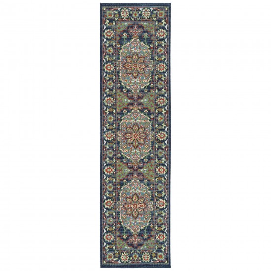 Kaleen Sunice Collection Dark Lime Green Area Rug 5' x 7'6"