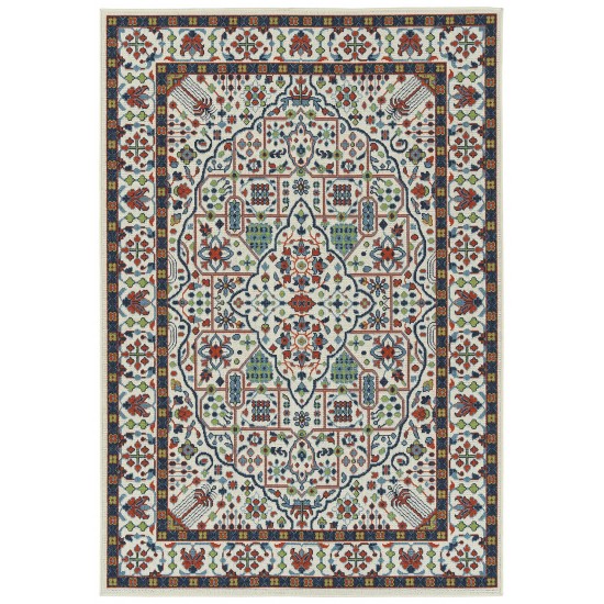 Kaleen Sunice Collection SUN07-01 Ivory Throw Rug 1'9" x 3'