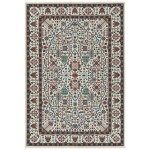 Kaleen Sunice Collection SUN07-01 Ivory Throw Rug 2'5" x 3'9"