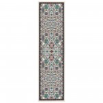 Kaleen Sunice Collection SUN07-01 Ivory Throw Rug 2'5" x 3'9"