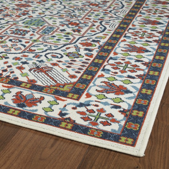 Kaleen Sunice Collection SUN07-01 Ivory Throw Rug 2'5" x 3'9"