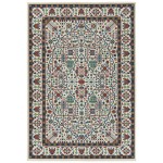 Kaleen Sunice Collection SUN07-01 Ivory Area Rug 3'6" x 5'6"