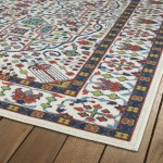 Kaleen Sunice Collection SUN07-01 Ivory Area Rug 5' x 7'6"