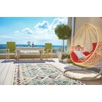 Kaleen Sunice Collection SUN09-01 Ivory Throw Rug 2'5" x 3'9"