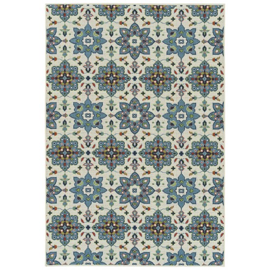 Kaleen Sunice Collection SUN10-79 Light Blue Throw Rug 1'9" x 3'