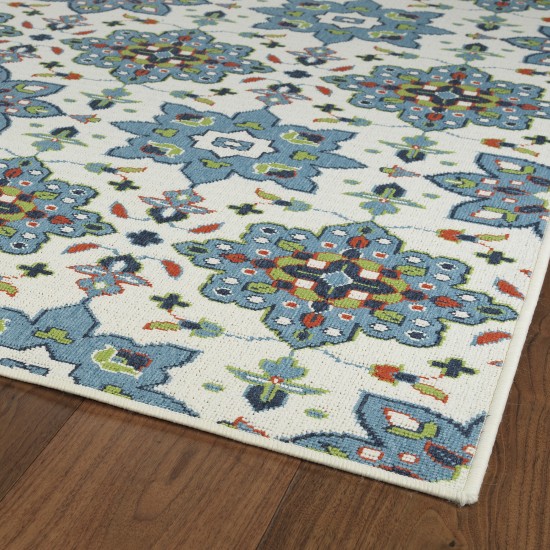 Kaleen Sunice Collection SUN10-79 Light Blue Throw Rug 1'9" x 3'