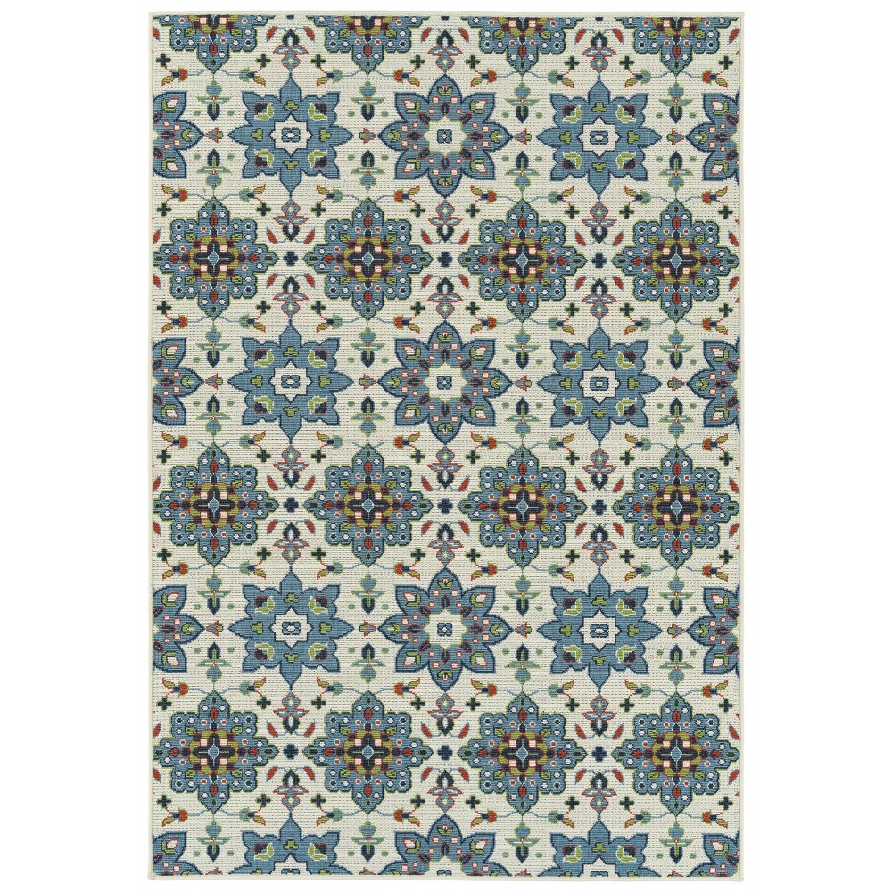 Kaleen Sunice Collection SUN10-79 Light Blue Throw Rug 2'5" x 3'9"