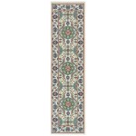 Kaleen Sunice Collection Ivory LtBlue Area Rug 5' x 7'6"