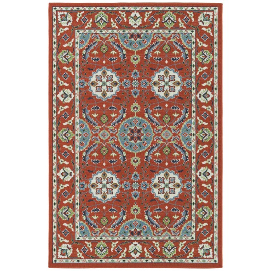 Kaleen Sunice Collection SUN11-32 Tangerine Throw Rug 1'9" x 3'