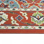 Kaleen Sunice Collection SUN11-32 Tangerine Throw Rug 1'9" x 3'