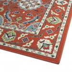 Kaleen Sunice Collection SUN11-32 Tangerine Throw Rug 2'5" x 3'9"