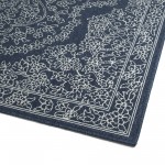 Kaleen Sunice Collection SUN12-22 Navy Throw Rug 2'5" x 3'9"