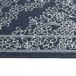 Kaleen Sunice Collection SUN12-22 Navy Throw Rug 2'5" x 3'9"