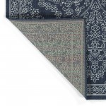 Kaleen Sunice Collection SUN12-22 Navy Throw Rug 2'5" x 3'9"