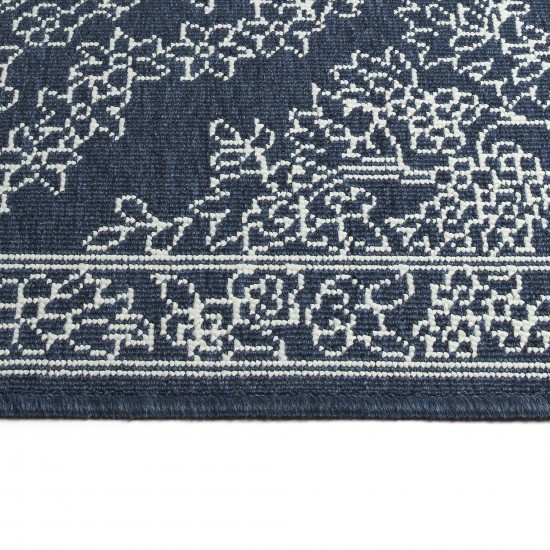 Kaleen Sunice Collection SUN12-22 Navy Area Rug 3'6" x 5'6"