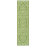 Kaleen Sunice Collection Bright Lime Green Throw Rug 2'5" x 3'9"