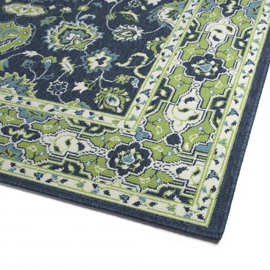 Kaleen Sunice Collection SUN13-22 Navy Throw Rug 2'5" x 3'9"