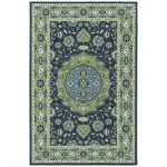 Kaleen Sunice Collection SUN13-22 Navy Area Rug 3'6" x 5'6"