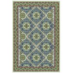 Kaleen Sunice Collection SUN14-79 Light Blue Throw Rug 2'5" x 3'9"