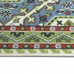 Kaleen Sunice Collection SUN14-79 Light Blue Throw Rug 2'5" x 3'9"