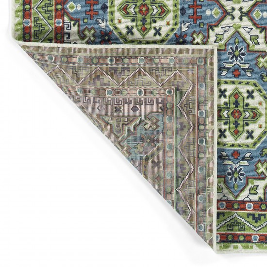 Kaleen Sunice Collection SUN14-79 Light Blue Throw Rug 2'5" x 3'9"