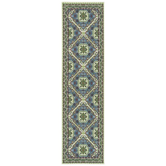 Kaleen Sunice Collection SUN14-79 Light Blue Throw Rug 2'5" x 3'9"
