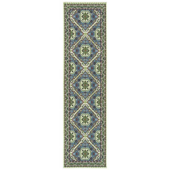 Kaleen Sunice Collection SUN14-79 Light Blue Area Rug 3'6" x 5'6"