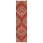 Kaleen Sunice Collection SUN15-32 Tangerine Area Rug 5' x 7'6"