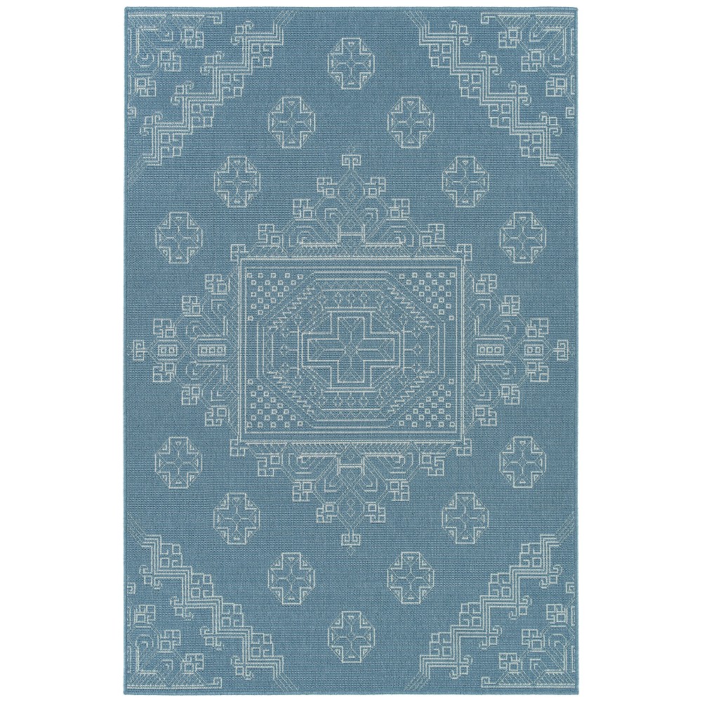 Kaleen Sunice Collection SUN15-79 Light Blue Throw Rug 1'9" x 3'