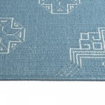 Kaleen Sunice Collection SUN15-79 Light Blue Throw Rug 1'9" x 3'