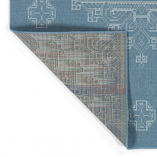 Kaleen Sunice Collection SUN15-79 Light Blue Throw Rug 1'9" x 3'