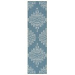 Kaleen Sunice Collection SUN15-79 Light Blue Throw Rug 1'9" x 3'