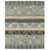 Kaleen Taj Collection Light Mint Area Rug 7'6" x 9'