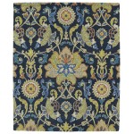 Kaleen Taj Collection TAJ02-22 Navy Area Rug 3'9" x 3'9"