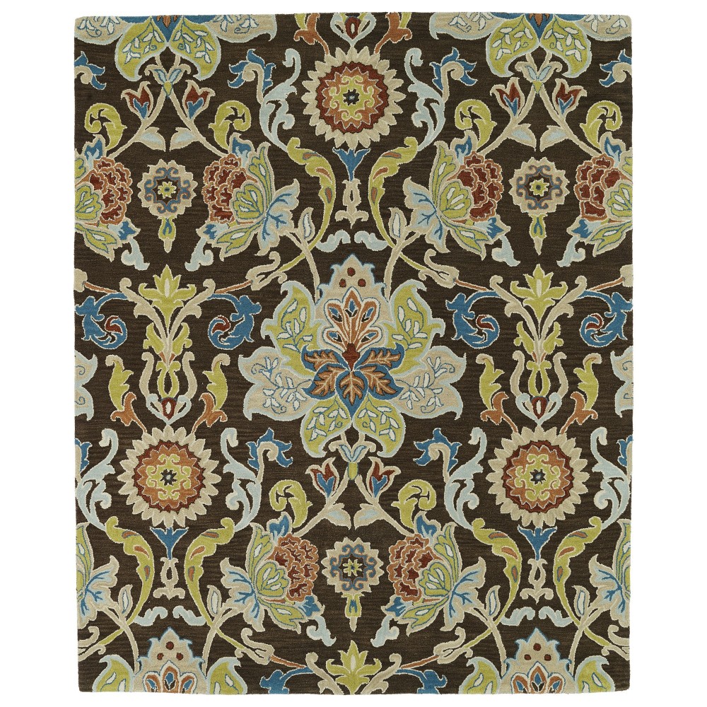 Kaleen Taj Collection TAJ02-40 Chocolate Area Rug 5' x 7'9"