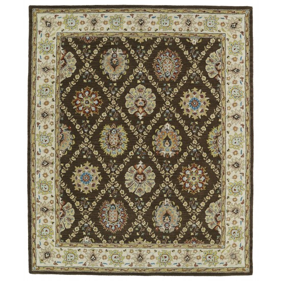 Kaleen Taj Collection TAJ03-40 Chocolate Area Rug 5' x 7'9"