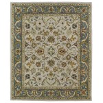 Kaleen Taj Collection Light Taupe Area Rug 5' x 7'9"