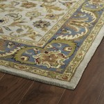 Kaleen Taj Collection Light Taupe Area Rug 5' x 7'9"