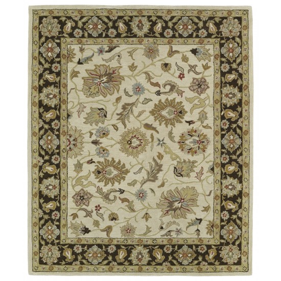 Kaleen Taj Collection Light Beige Area Rug 8' x 11'