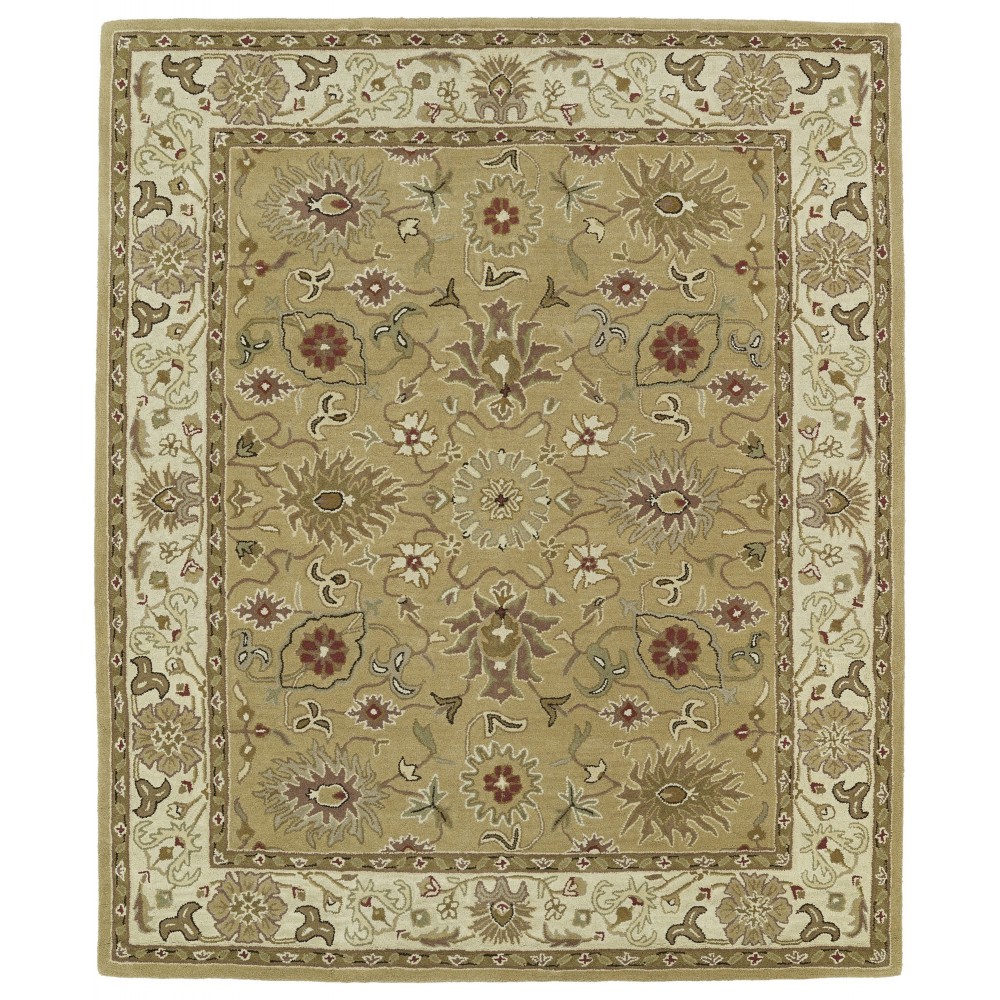 Kaleen Taj Collection Light Camel Area Rug 5' x 7'9"