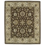 Kaleen Taj Collection Chocolate Sage Area Rug 7'6" x 9'