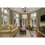 Kaleen Taj Collection Light Ivory Area Rug 8' x 11'