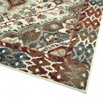 Kaleen Tallah Collection Multi Ivory Area Rug 2'7" x 5'11"