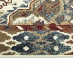 Kaleen Tallah Collection Multi Ivory Area Rug 4'11" x 7'10"