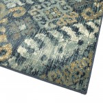 Kaleen Tallah Collection Navy Gray Area Rug 4'11" x 7'10"